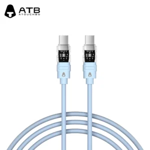 Data Cable Type C Mobile Phone Temperature Resistant Silicone Fast Charging Android Mobile Phone for iphone Data Cable Pack of 5