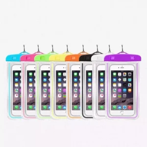 Water Sport Out Waterproof Cell Case IPX8 PVC Cell Phone Pouch Dry Bag Multifunctional Touch Screen Mobile Phone Bag Pack of 20