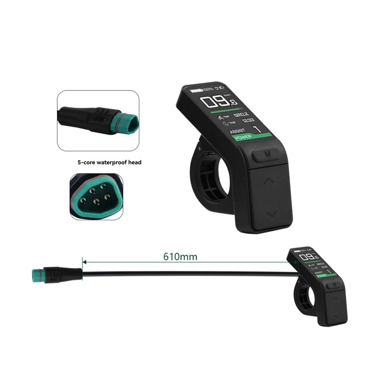 For BaFang SW102/T Color LCD Mid Drive Motor Can Display 24V 36V 48V CAN for Bafang Motors M410 M500 MS10 M600 M560 M800 M820 - Image 3