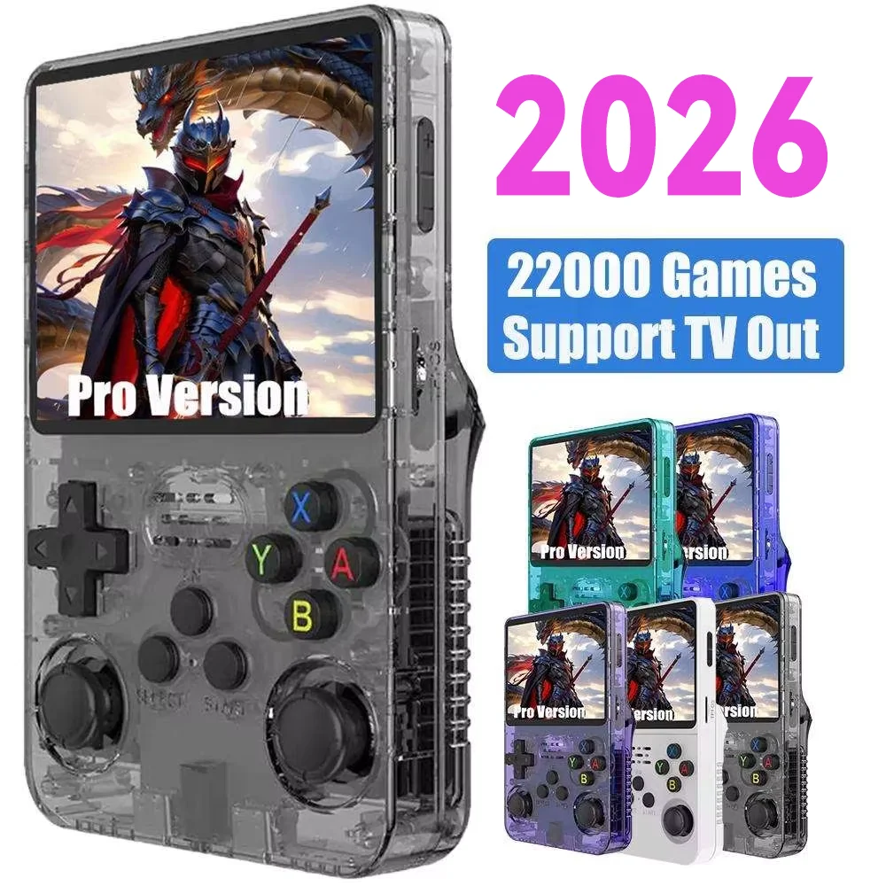 R36S Retro Handheld 3.5 Inch Screen Game Console Open Source Linux System 15000+ Games Portable Video Player R36s Console - Image 3