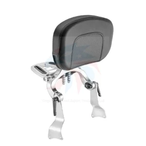 Motorcycle Adjustable Multi-Purpose Sissy Bar Backrest for Harley Touring Road King Street Glide 09-13