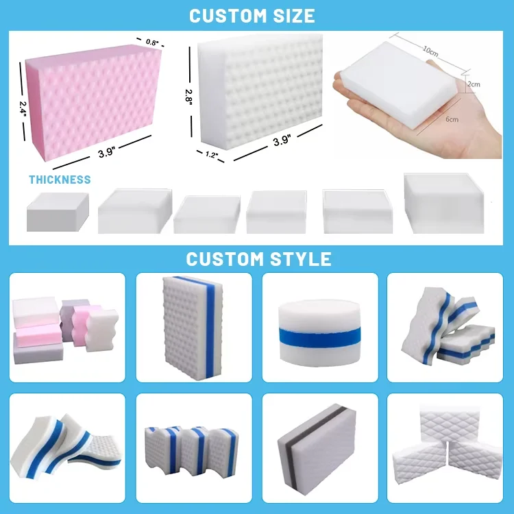 High-density 3X Stronger 40Pcs Magic Sponge Nano Sponge Block High Cleaning Power Sponge - Image 4