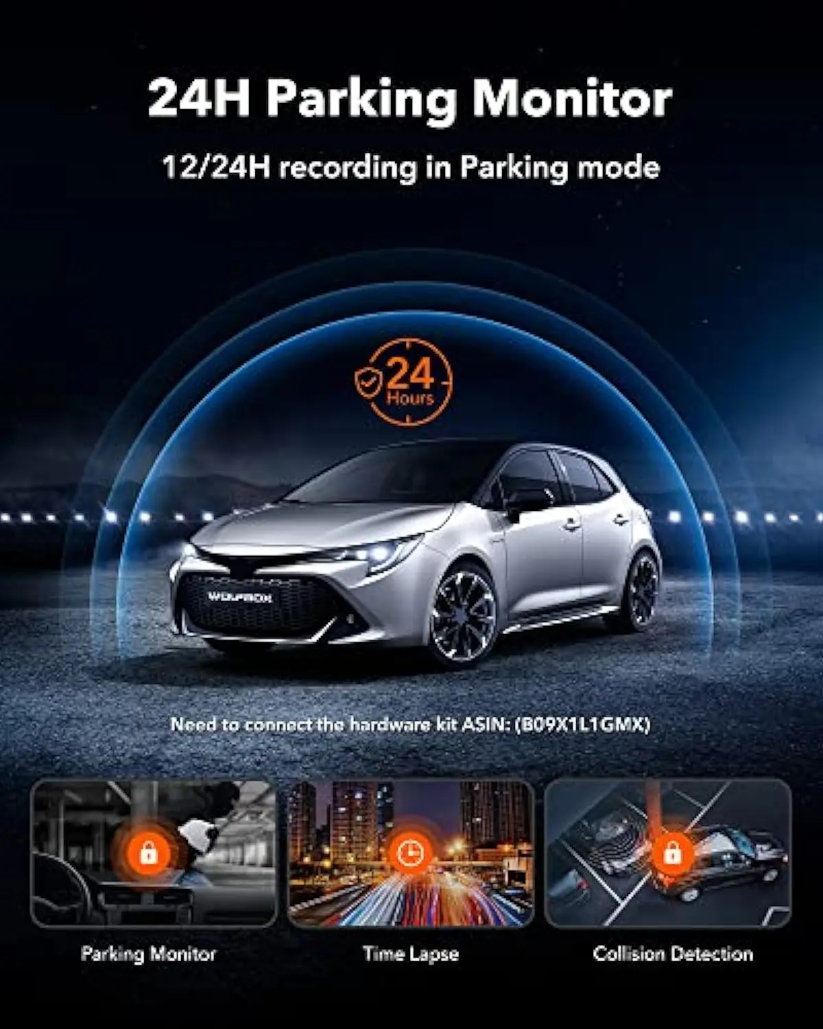 9.6 Inch IPS Mirror Recorder Rear View Mirror 1080P Dash Cam 2 Lens NIGHT VISION hd 1080p Camera Car Dvr Touch Screen - Image 3