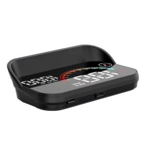 M22 Car Speedometer GPS HUD On-board Computer Auto Projector Head up Display Gadgets Intelligent Time Compass for All Car Pack of 2