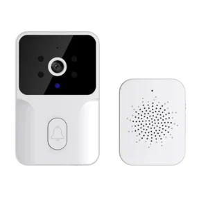 Smart WiFi Video Doorbell Camera Night Vision Motion Detection Battery Powered Tuya/Ulook App for Home Security Wireless Door