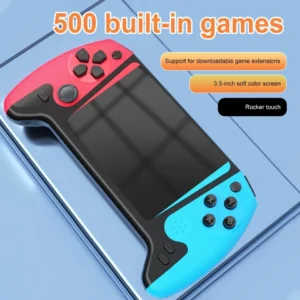 Built-in 500 Games Retro Handheld Game Console 3.5inch LCD Screen Portable Video Joystick Game Player Pack of 3