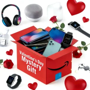 Valentines Day Big Gadget Mystery Box With Mobile Phone Tools Electronics PS4 Games Amazons Holiday Gift for Special Partner