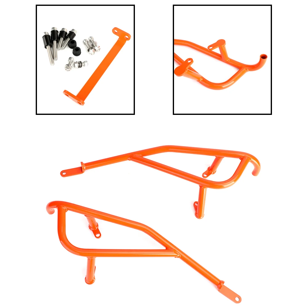 OEM/ODM Powder Coated Engine Bumper Guard Side Impact Bar Frame Protector for DUKE 790 2018-2019 Bumper Crash Bar Grand bar - Image 4