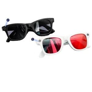 HOT Red Lens Sunglasses High-Definition Travel Shooting VLOG Short Video Social Sharing AI Smart Glasses