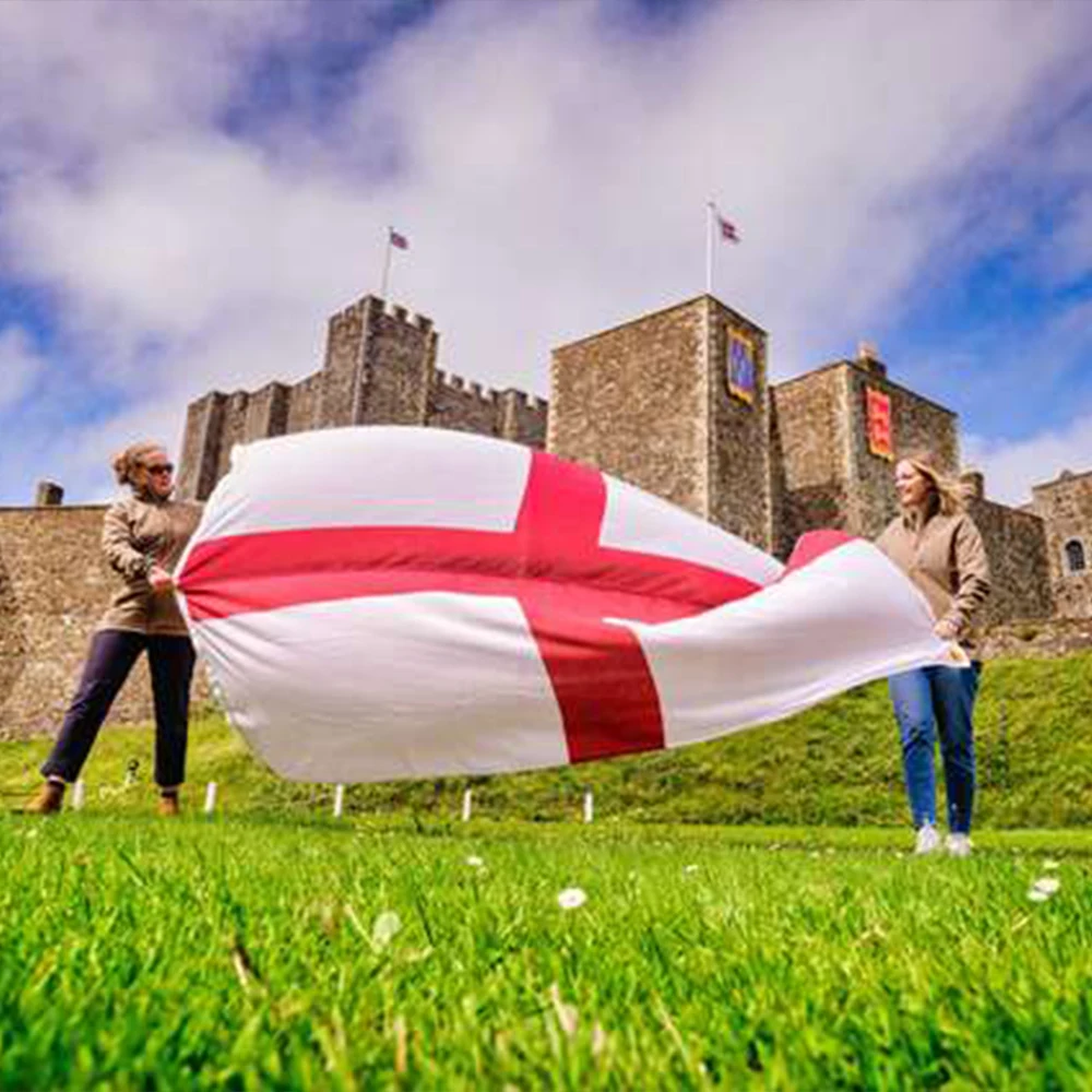 England Flag 100 Foot New Patriots Flag England Flag Shirt Car Flag Pack of 10 - Image 3