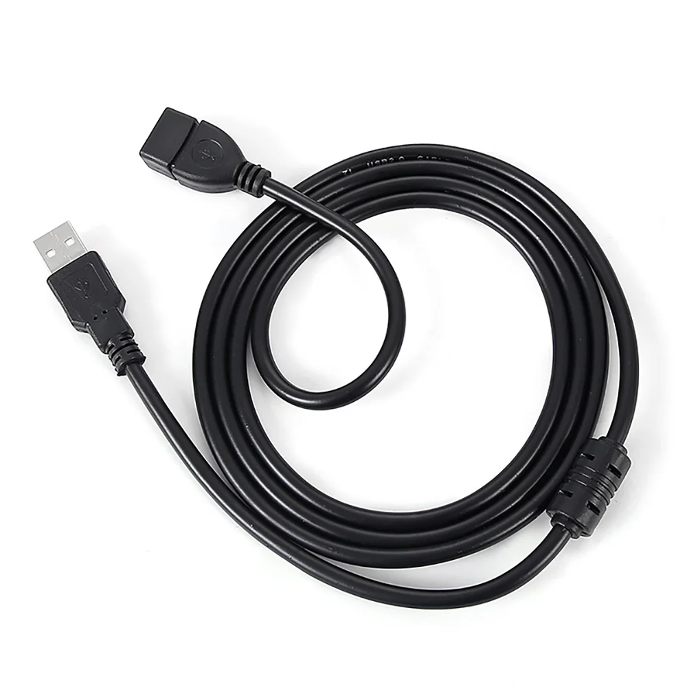 USB to USB Male to Female Extension Cable USB Charging and Data Transfer Adapter USB2.0 Extension Cable Cord - Image 4
