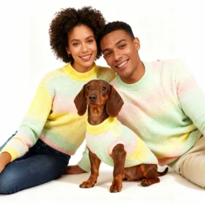 High Quality Pet Jumper Puppy Pet Clothes Dog Winter Coat Warm Pullover Jumper Dogs Sweater Dog Clothes Pack of 3