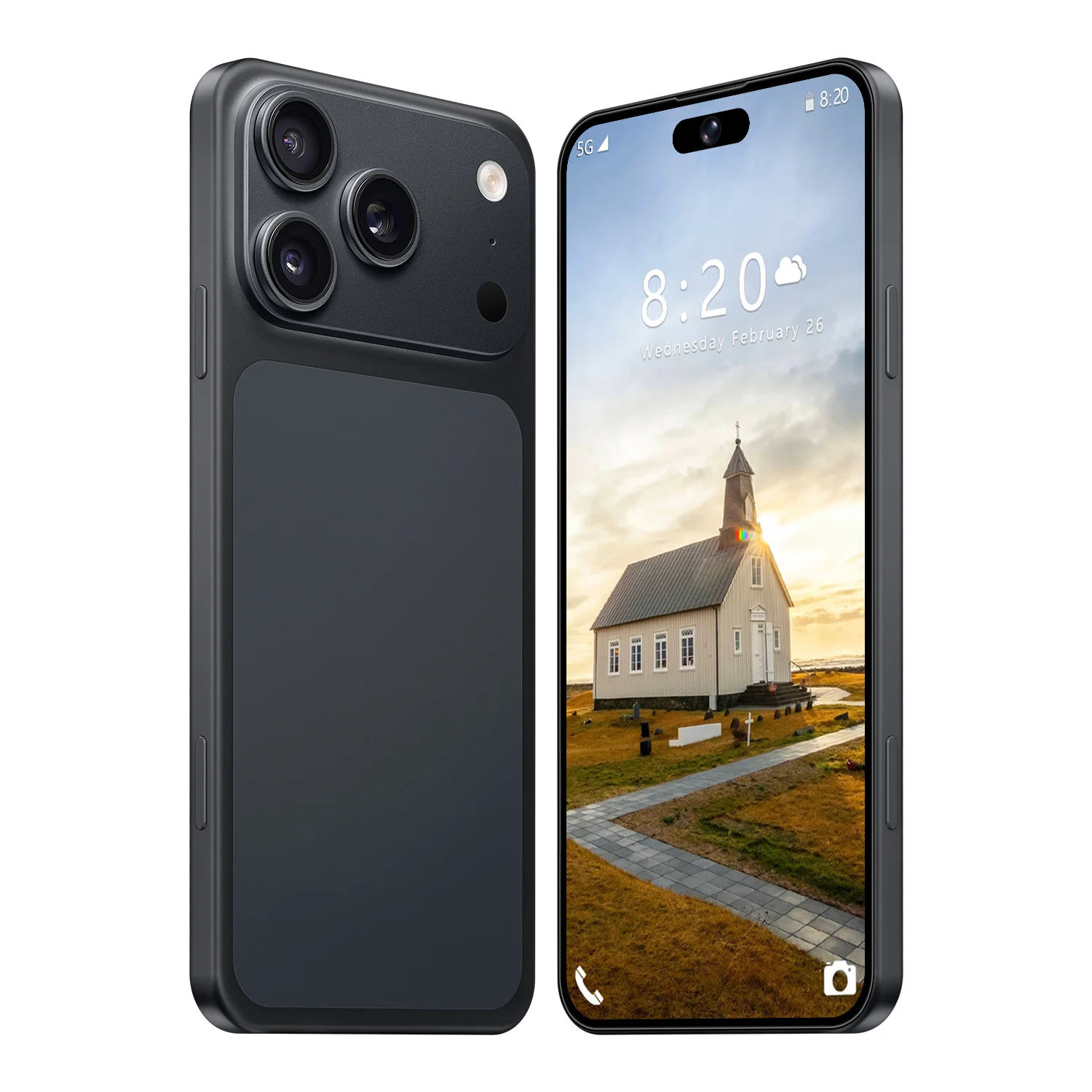 High Quality I17 17 Pro Max 5G Smartphone 7.3 Inch Display 16G+1TB Storage Mobile Phones 5g Smartphone - Image 3