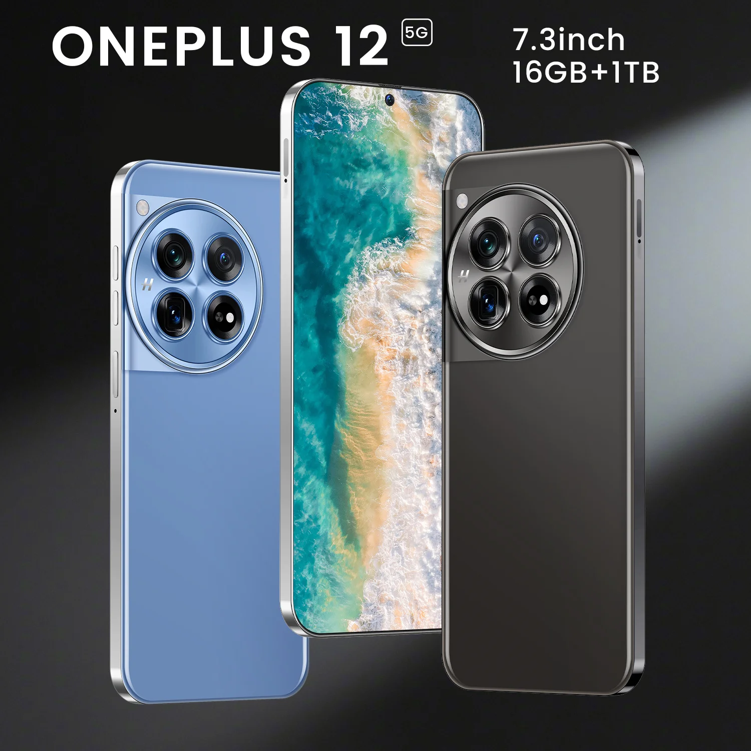 OEM OnePlus 12 Android 15 5G 4G Smartphone 7.2" Screen 108MP Camera Above 8000mAh Battery Dual SIM Wireless Charge