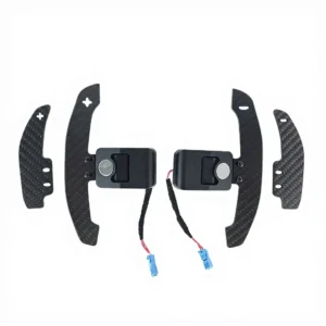 For BMW F G Series F20 F30 F80 F87 F15 F54 I8 I12 G80 G30 G87 G38 G06 G11 for Supra MK5 A90 Carbon Fiber Magnetic Paddle Shifter