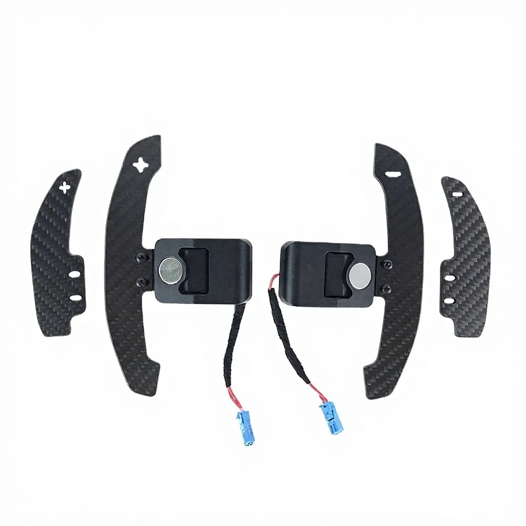 For BMW F G Series F20 F30 F80 F87 F15 F54 I8 I12 G80 G30 G87 G38 G06 G11 for Supra MK5 A90 Carbon Fiber Magnetic Paddle Shifter