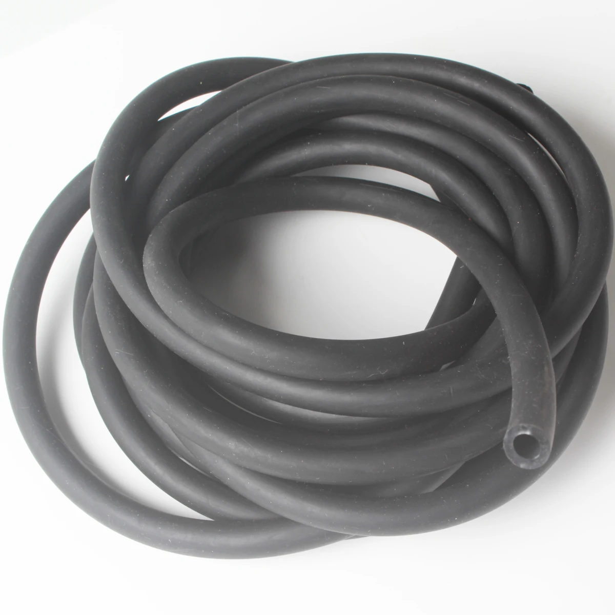 Soft Flexible Black Silicone Rubber Tubing for Kite Pack of 100 - Image 3