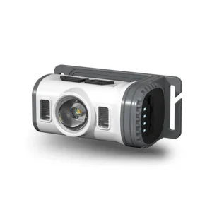 New LED Rechargeable Long Endurance Lithium Battery IP65 Field Red Blue Lights Fishing Outdoor Cap Clip Brim Head Lamp Pack of 50