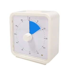 Kids Classroom and Kitchen Productivity Timer Common Appearance Plastic Countdown Google Timer for Study and Cooking