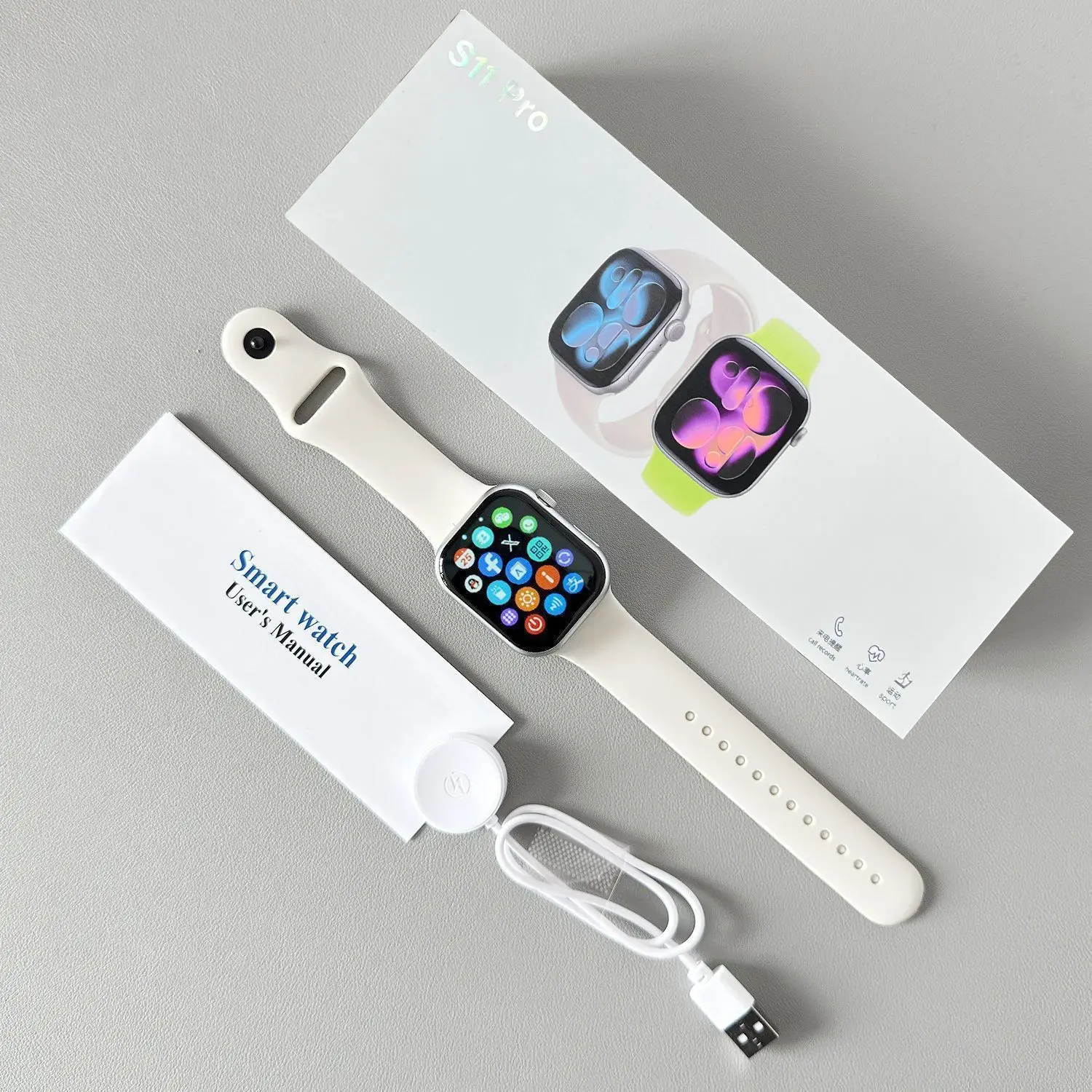 Best Selling S10 Explosive Heart Rate Blood Pressure Blood Oxygen Health Monitoring Sports Bluetooth Smart Tracking Watch Pack of 10 - Image 2