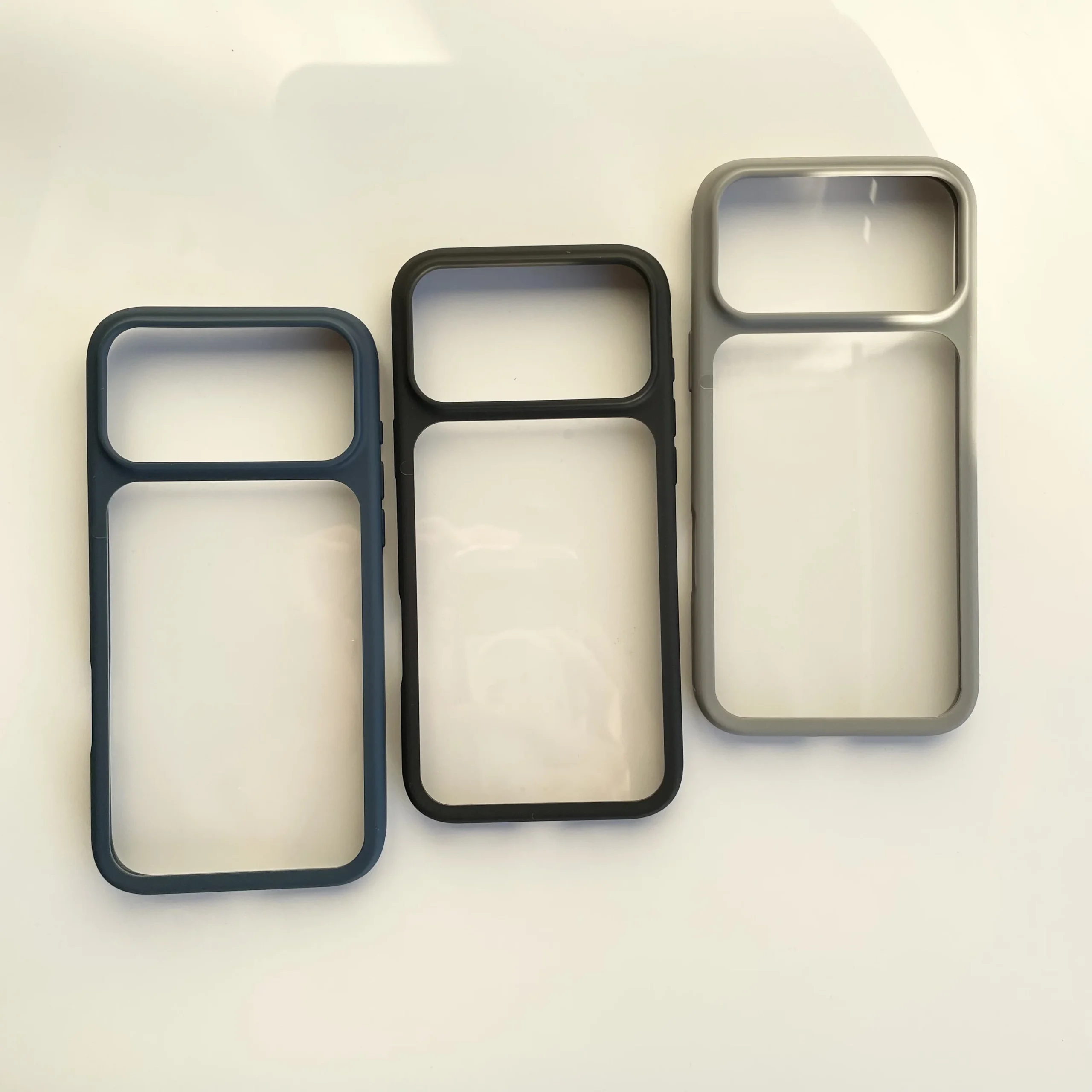 Luxury Oem Odm Custom Logo Clear Rugged Hard Pc air Case New for iPhone 17 Pro Pack of 5