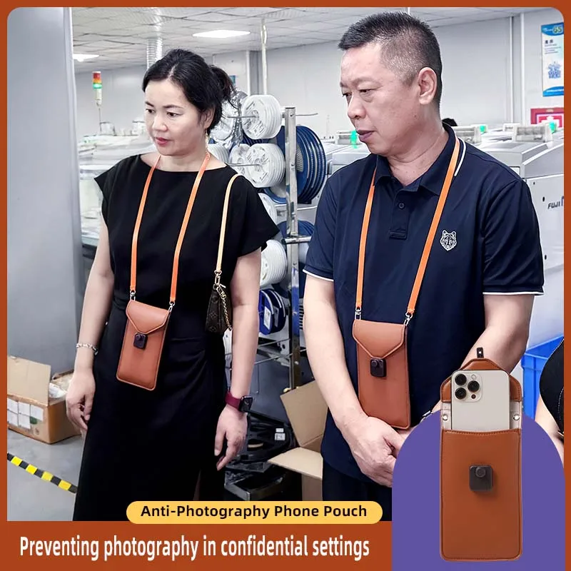 Muslim Design Anti-Photography Mobile Phone Bag with Security Privacy No Picture Feature for Wedding Exhibitions Pack of 10 - Image 2