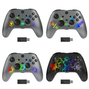 Wireless for Series X Gaming Controller with Six-axis Gyroscope for One and Series X Consoles