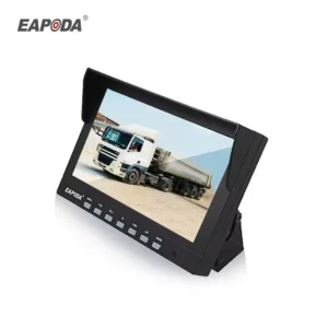 12V 24V 7 Inch Car LCD Monitor ScreenAHD Input Coach Truck Bus Rearview Car Monitor Pack of 2