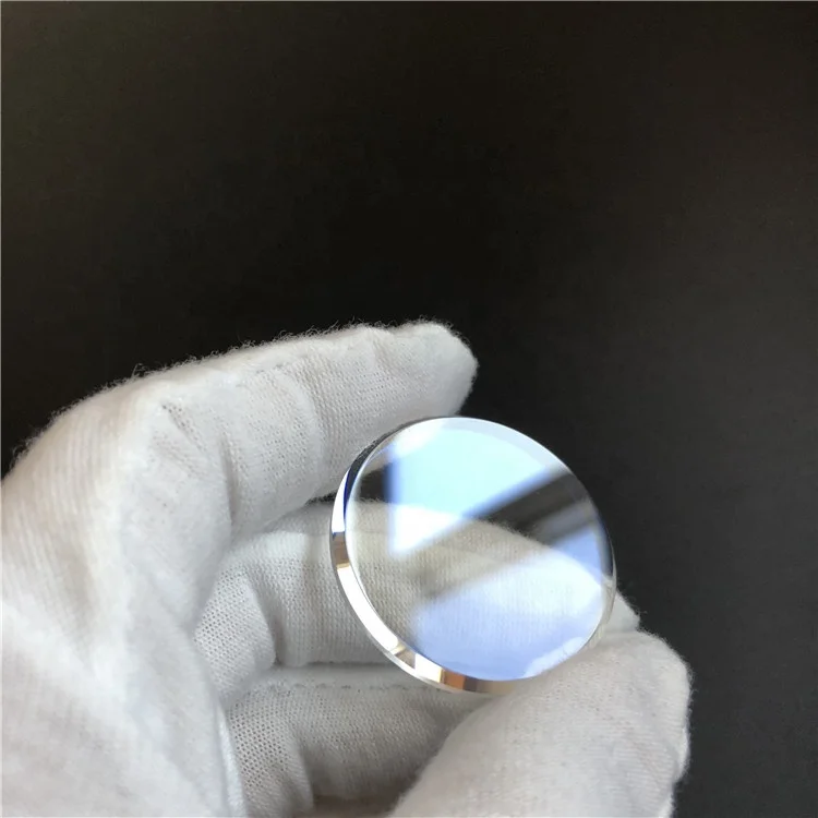 Double Side Blue AR Coated Optaical Sapphire Crystal Glass Lens 1mm Thickness 22mm Diameter for Camera and Watch Glass - Image 4