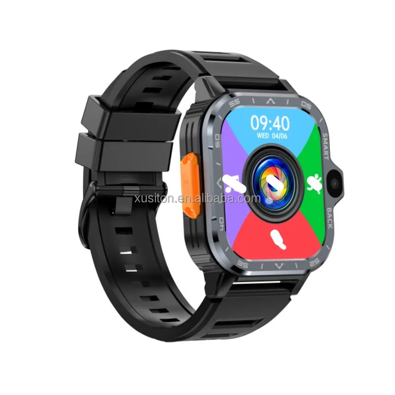 PGD 4G Smart Watch WIFI 2.03inch Screen Dual Camera Hombre Android Smartwatch With Camera Video Call Logo Custom Pk Dw89 ultra Pack of 2 - Image 3