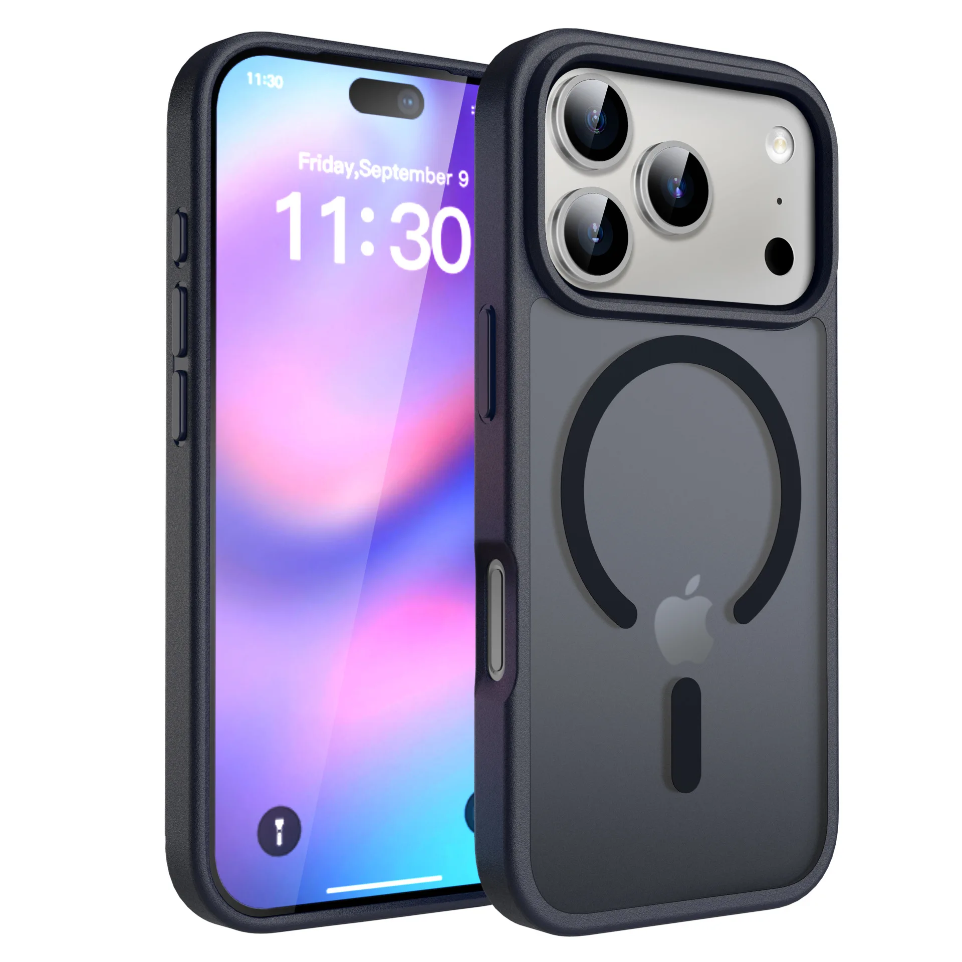 TPU+PC Business Design Full Body 360 Protection Shockproof Magnetic Case /16/15/14/13 Pro Max for iPhone 17 Pack of 10 - Image 4