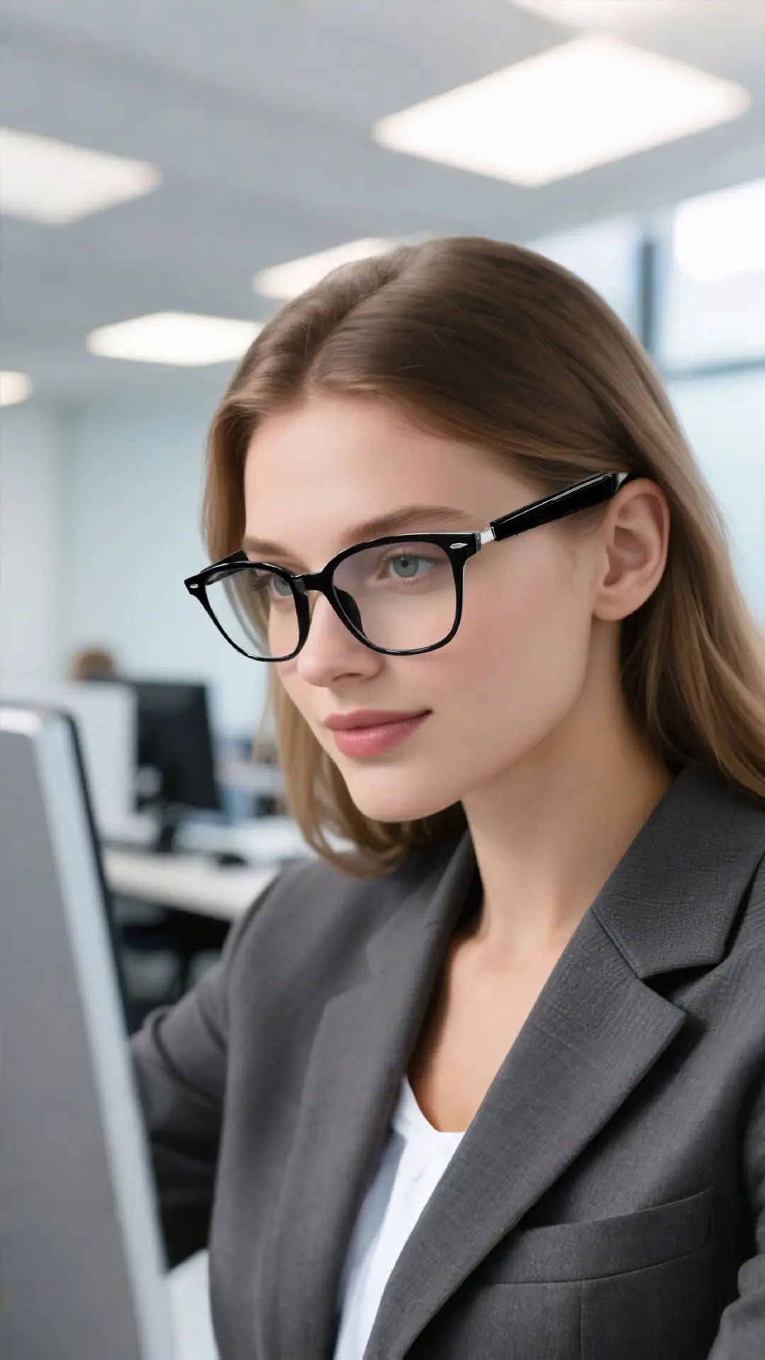 MZT GT35 Automatic On/Off Bluetooth Metal Spring Hinge Design AI Smart Glasses Listening to Songs Talking Glasses - Image 3