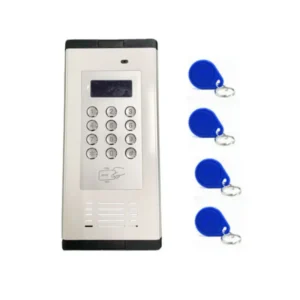 K6 2G or 4G GSM Gate Opener With a FREE Call From Authorized Phones for Wireless Apartment Intercom System
