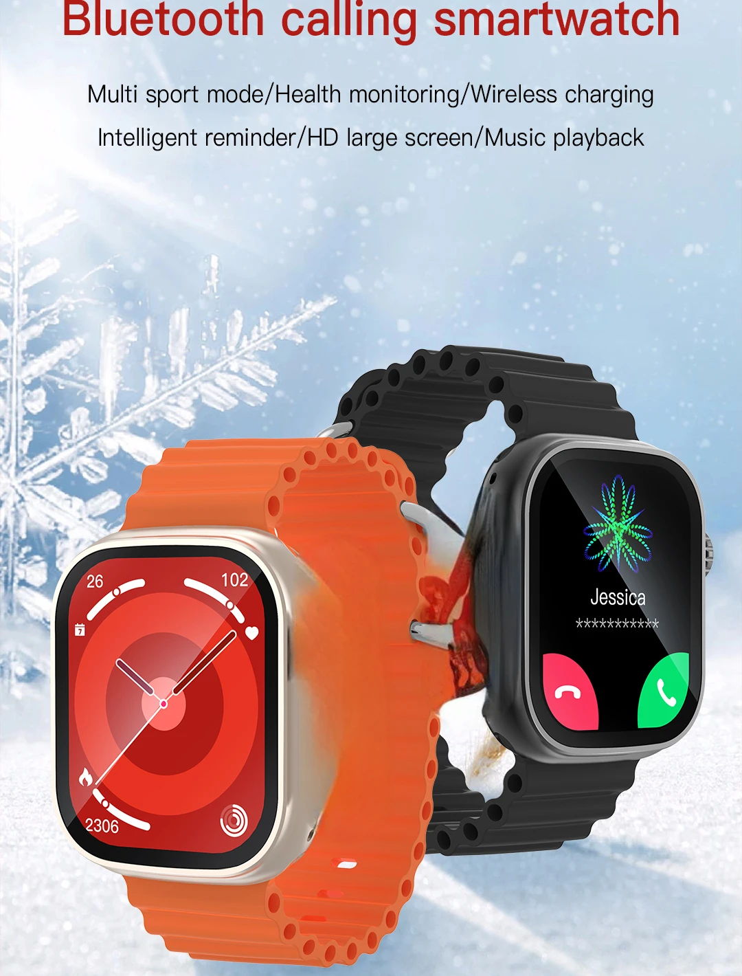 Factory Direct Global Wholesale T200W Smart Watch Metal Silicone Electric Alipay Bluetooth Call Heart Rate Blood Pressure Sports - Image 2