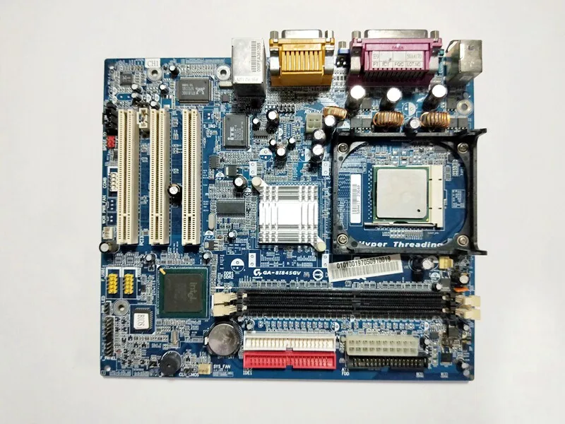 KH-845GV Intel Socket 478 ATX Motherboard + CPU Double Channel DDR2 RAM SATA Interface Non-Integrated Graphics New-Diskless HL - Image 4
