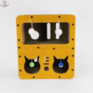 Large-Capacity Multi-Cat Cat Tree Integrated House Scratch-Resistant Board All-Season Toy Easy Assembly Privacy Design