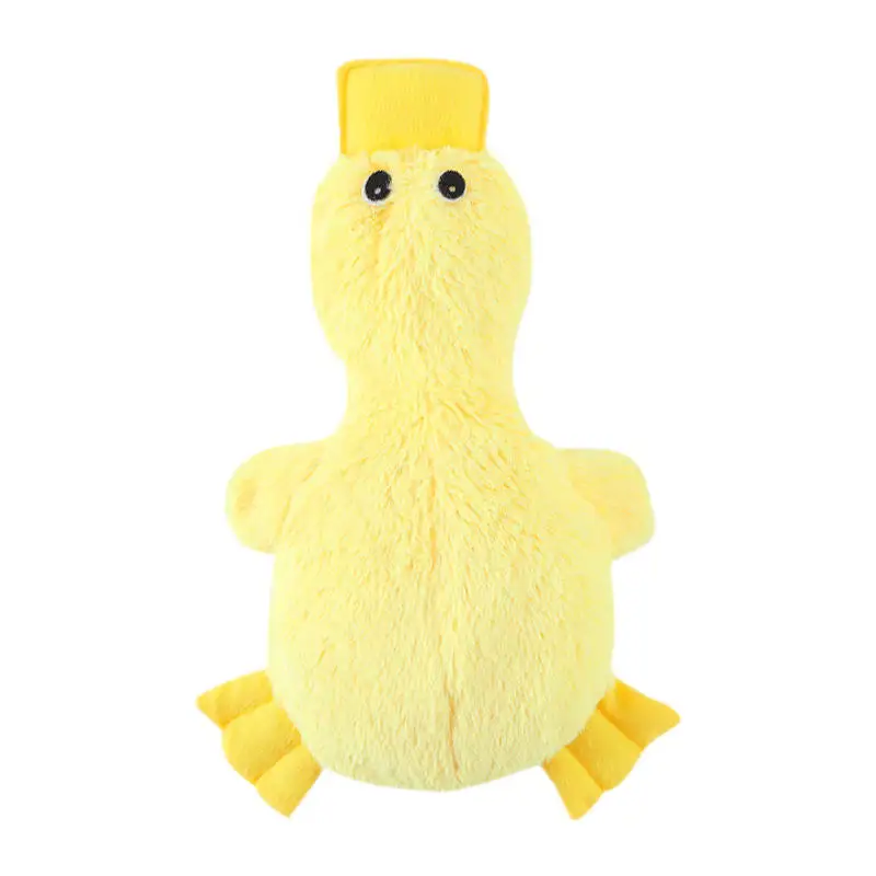 Wholesale Dog Toy Duck Pet Interactive Movement Toys Cute No Stuffing Duck with Soft Squeaker Pack of 5 - Image 4