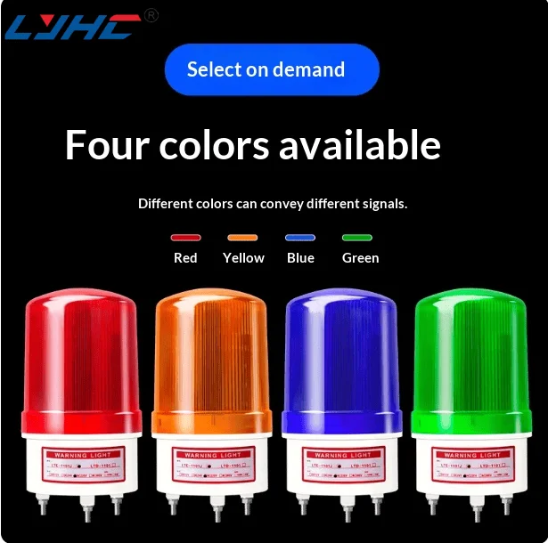 Mini Small Compact One Two Three Layer Silent Red Green Yellow Blue White Multifunction Indicator Flashing Brightness Buzzer Pack of 5 - Image 3