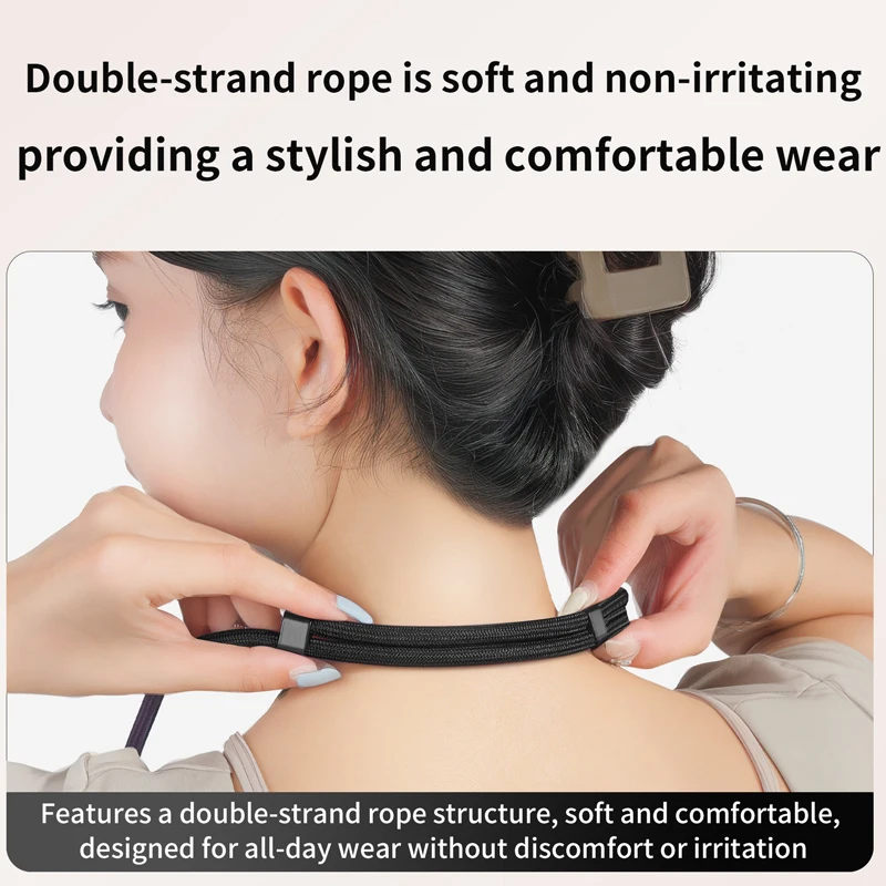 Universal Adjustable Chain Polyester Mobile Phone Lanyard with iphone Tether Patch Crossbody Neck Strap for Cell Phone Use Pack of 10 - Image 4