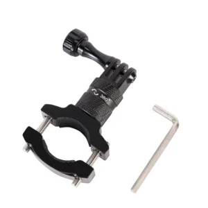 Kaliou G182 High Quality Aluminum Alloy Bike Handlebar Mount for Gopro Camera 360 Degree Motorcycle Mobile Phone Bicycle Clip