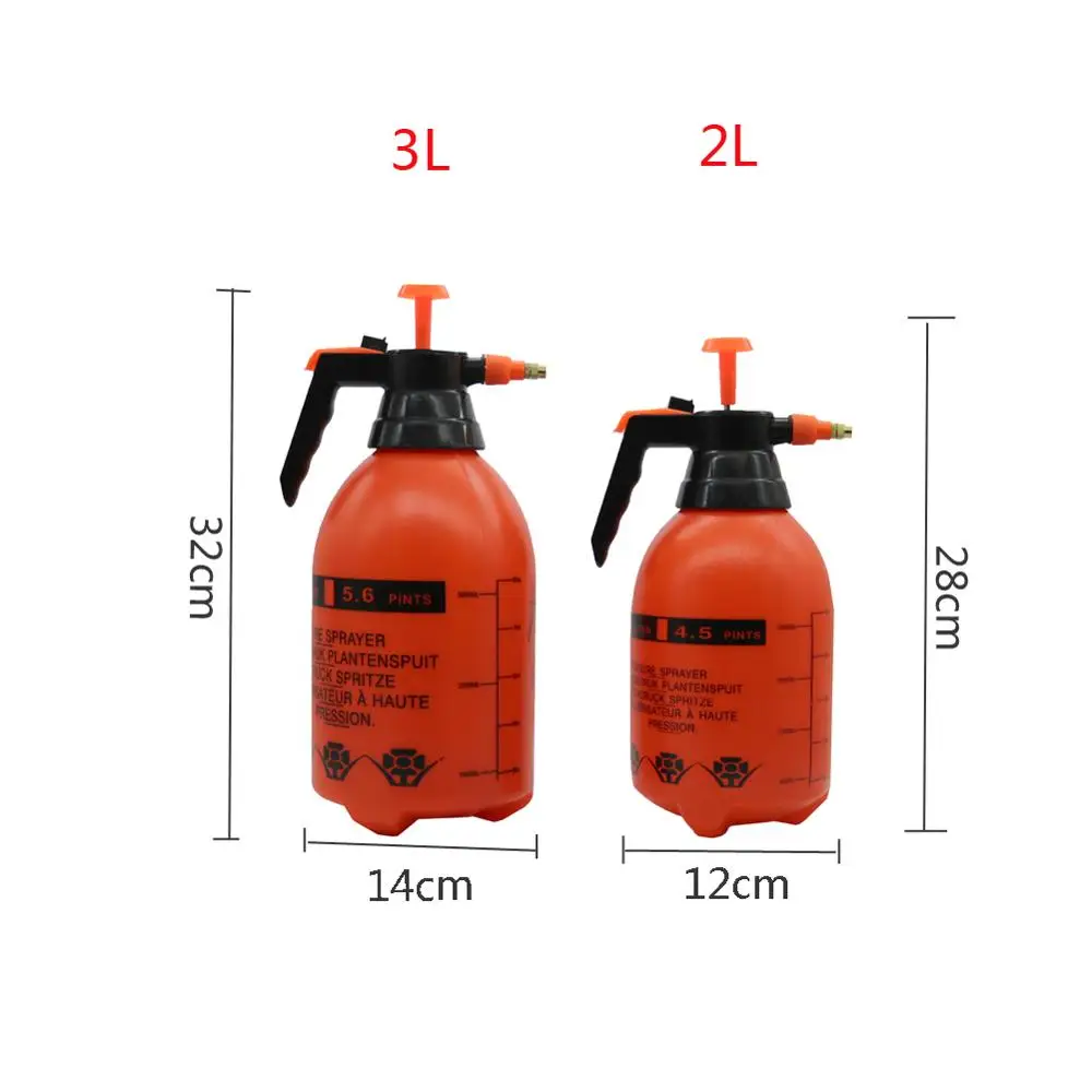 2L ABS Copper Garden Manual Pressure Water Sprayer Pump Handhold Sprayer Pot Pack of 400 - Image 2
