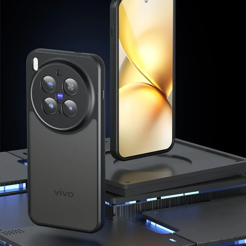 For Vivo X300 Pro Case Cover Vivo X300 Capas Shockproof Armor Phone Back Matte Bumper Armor Transparent Clear Fundas Vivo X300 Pack of 10 - Image 3