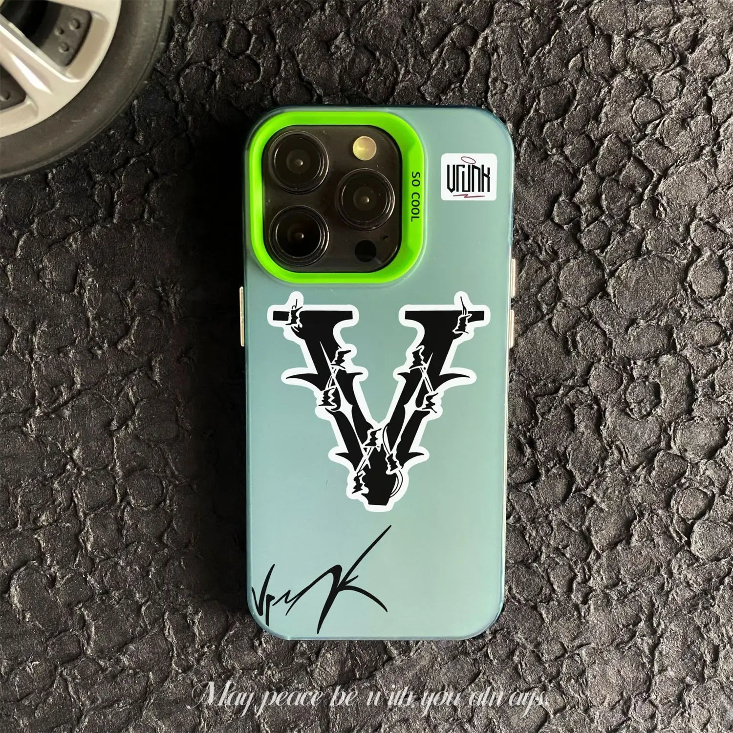 Stylish Designer Luxury PC Case 8 XR XS 11 12 13 Mini 14 15 16 17 Pro Max Coque Vrunk Shell Shockproof for iPhone 7 Pack of 2 - Image 3