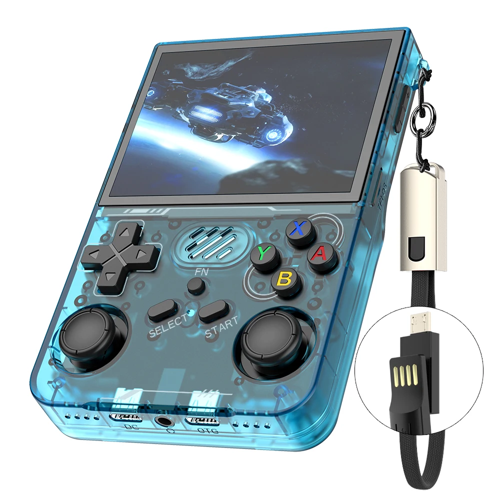 New Version R36XX R36S PS Retro Mini Portable Video Handheld Game Players R36XX Console 64GB 128GB With Games 15000+ R36s