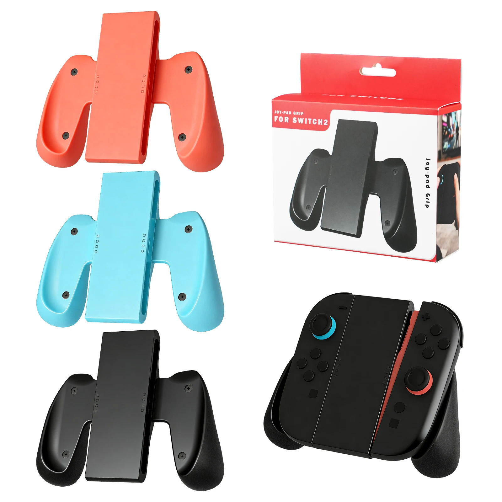 Gaming Grip Handle NS2 Controller Handle Bracket Support for Nintendo Switch 2 Joy-con Joystick Pack of 5