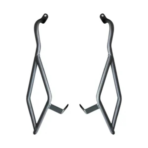 Pedal Motorcycle Modification Parts New Front and Rear Crash Bar,Engine Guards and Anti-Drop Blocks for QJMOTO HONG 125