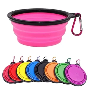 Pet AccessoriesCamouflage Dog Bowl Silicone Pet Dog Feeder Bowls Travel Dogs Cats Supplies Feeding Food Water Container Folding