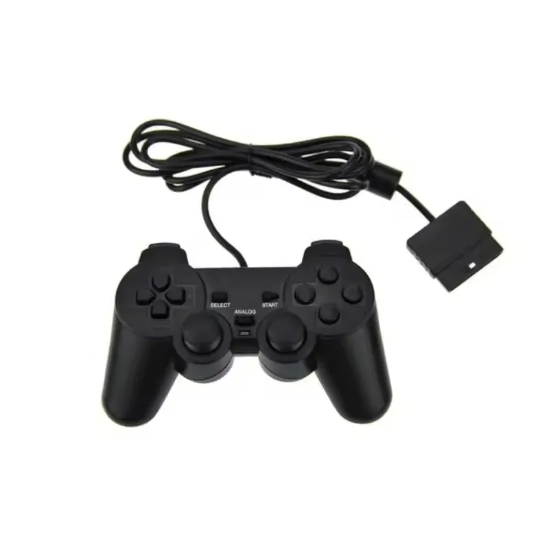 Remote Dual Vibration Wired Manette Joypad for PS2 Gamepad Joystick Game Control for PS2 Pack of 5 - Image 4