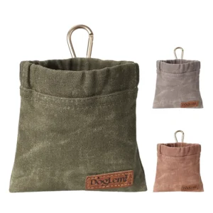 Washable Fabric Pouch for Pets Comfortable Lightweight Foldable Design for Small Dog Training Treats and Cats pet carrier bag Pack of 50