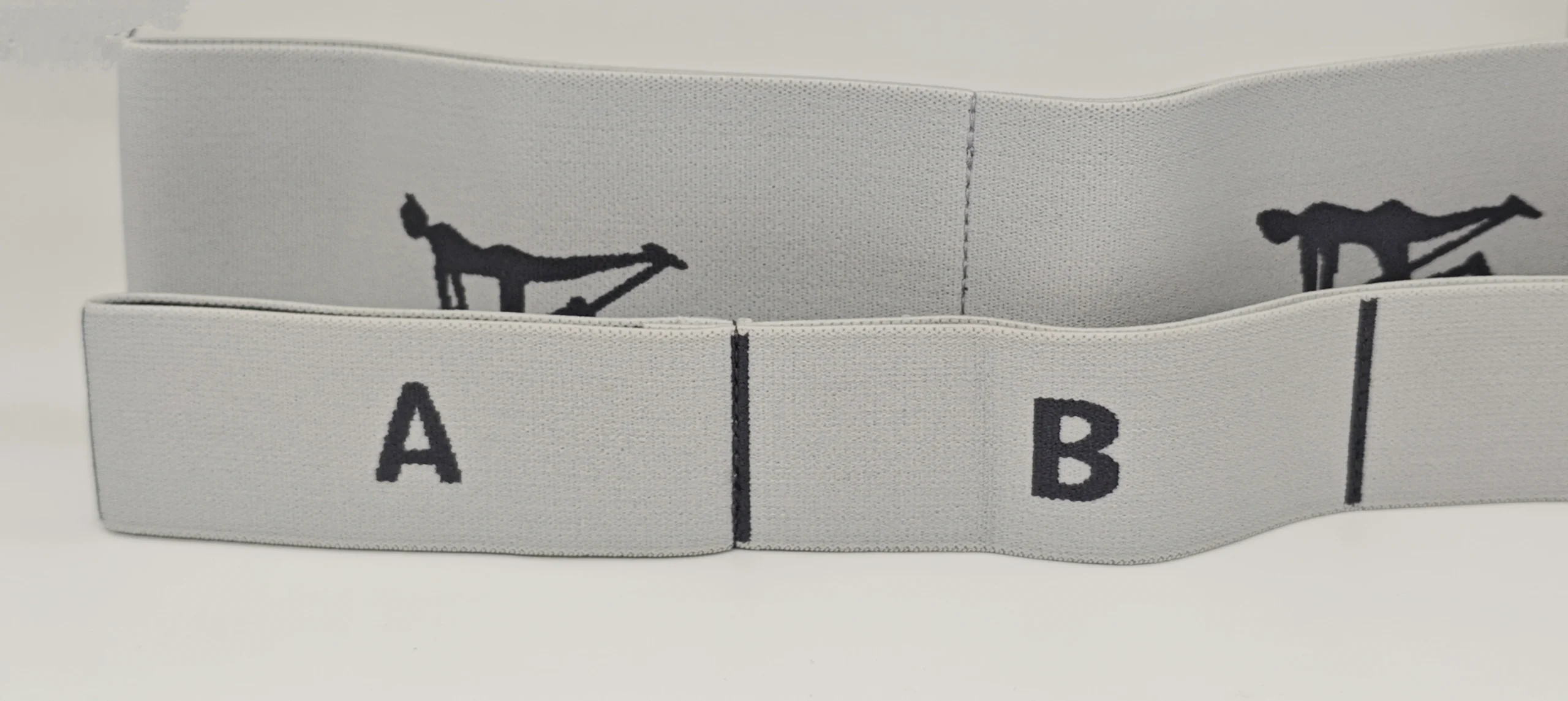 Small polyester Woven Yoga Exercise Band 8 Circle Elastic Fitness Band With Webbing Material yoga strap Pack of 30 - Image 4